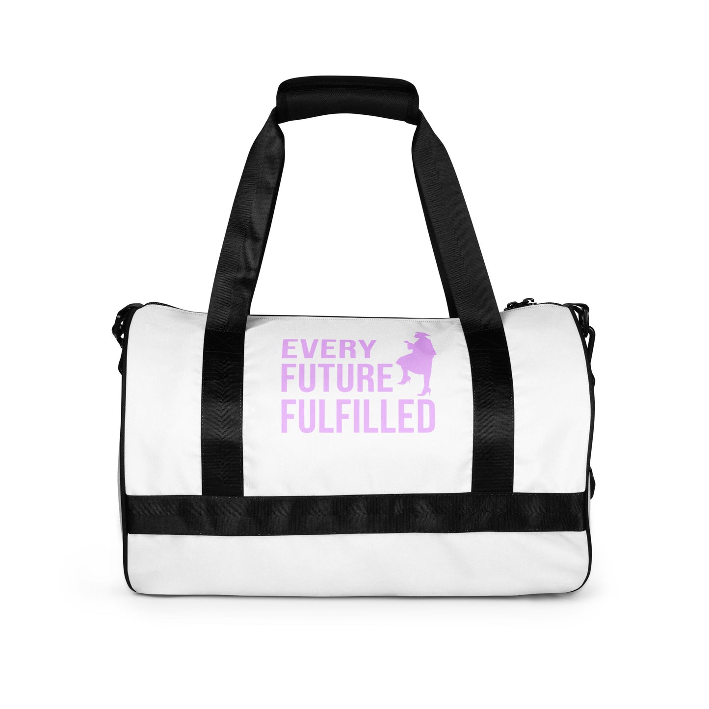 EFF White All-over print gym bag