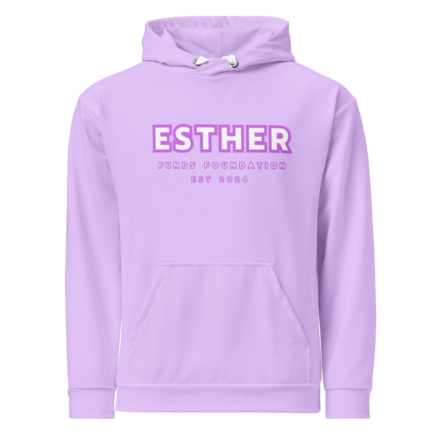 Esther Funds Purple Unisex Hoodie