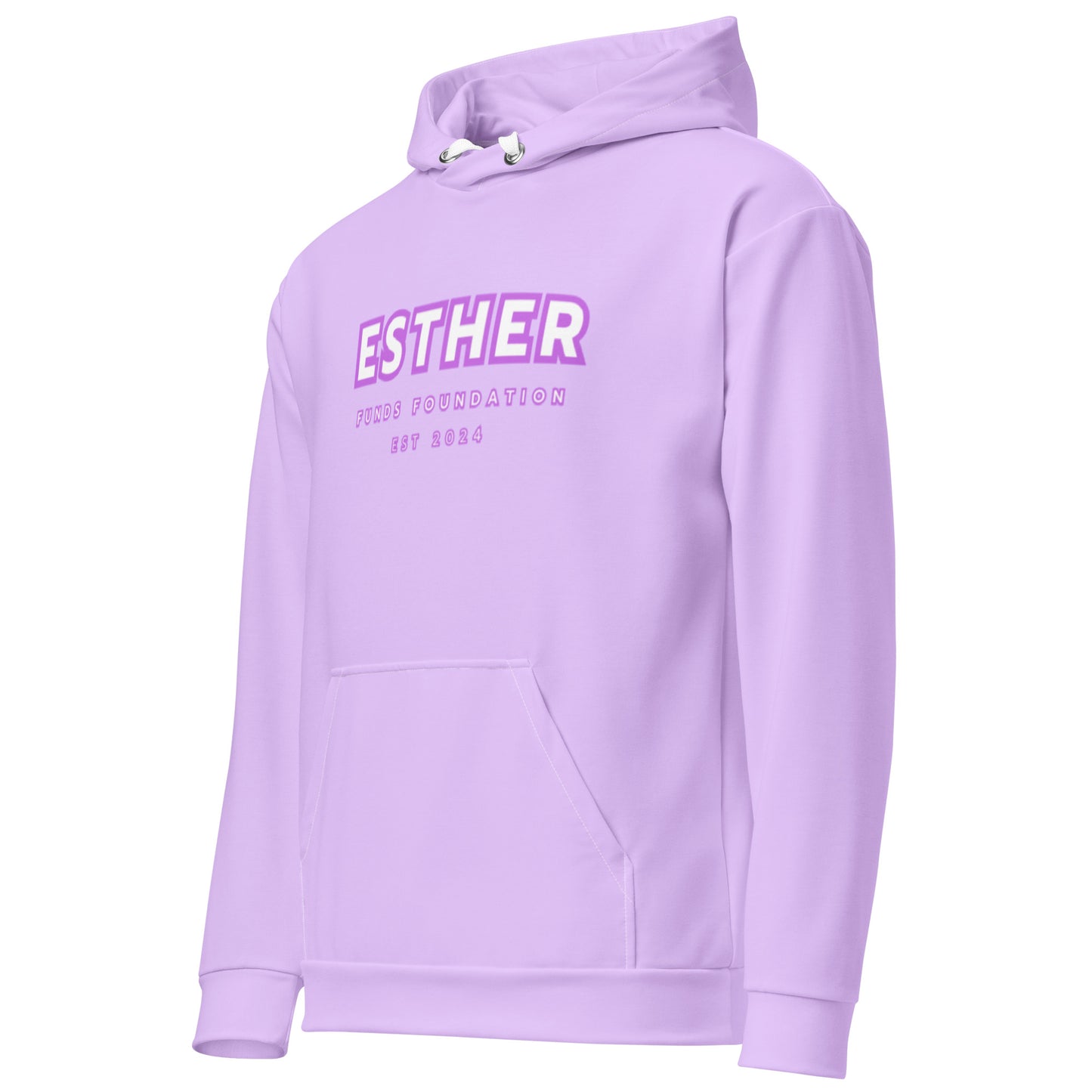 Esther Funds Purple Unisex Hoodie