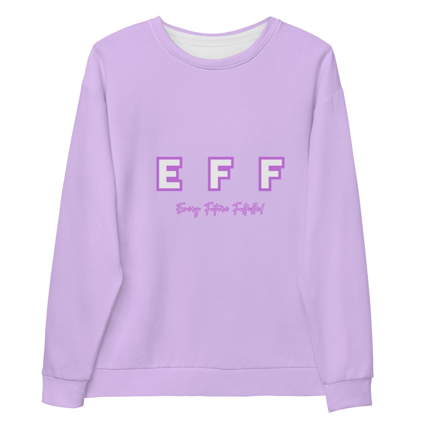 Esther Funds Purple Unisex Sweatshirt