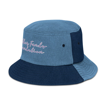 Esther Funds Foundation Denim bucket hat