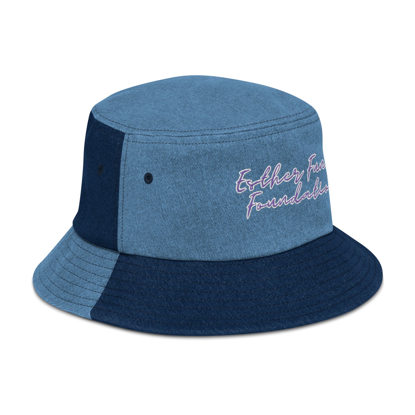 Esther Funds Foundation Denim bucket hat