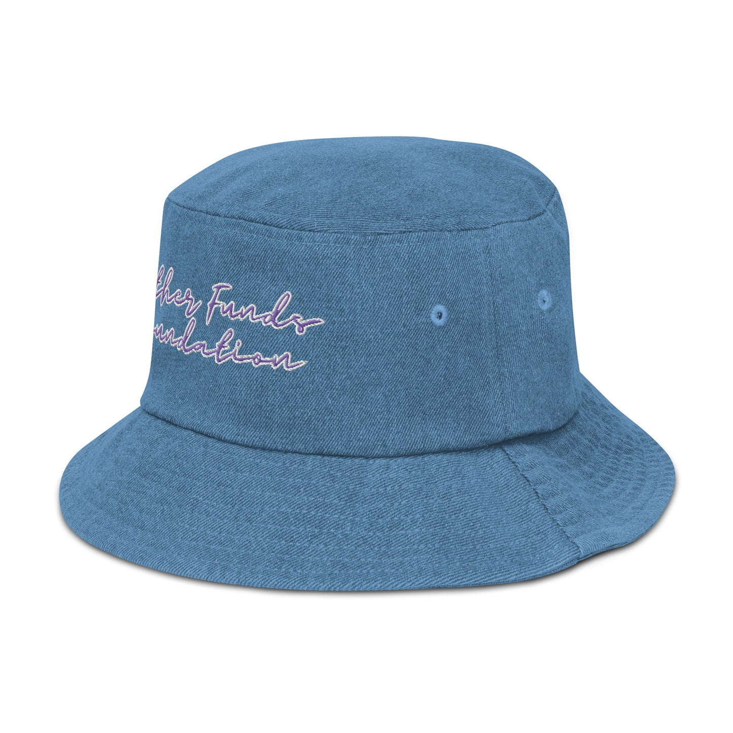 Esther Funds Foundation Denim bucket hat