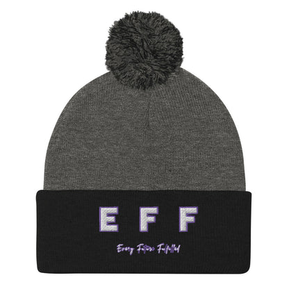 EFF Pom-Pom Beanie