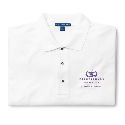 Esther Funds Collegiate Men's Premium Polo