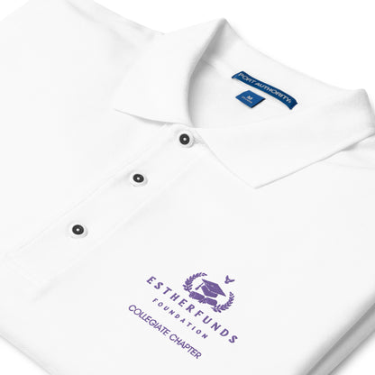 Esther Funds Collegiate Men's Premium Polo