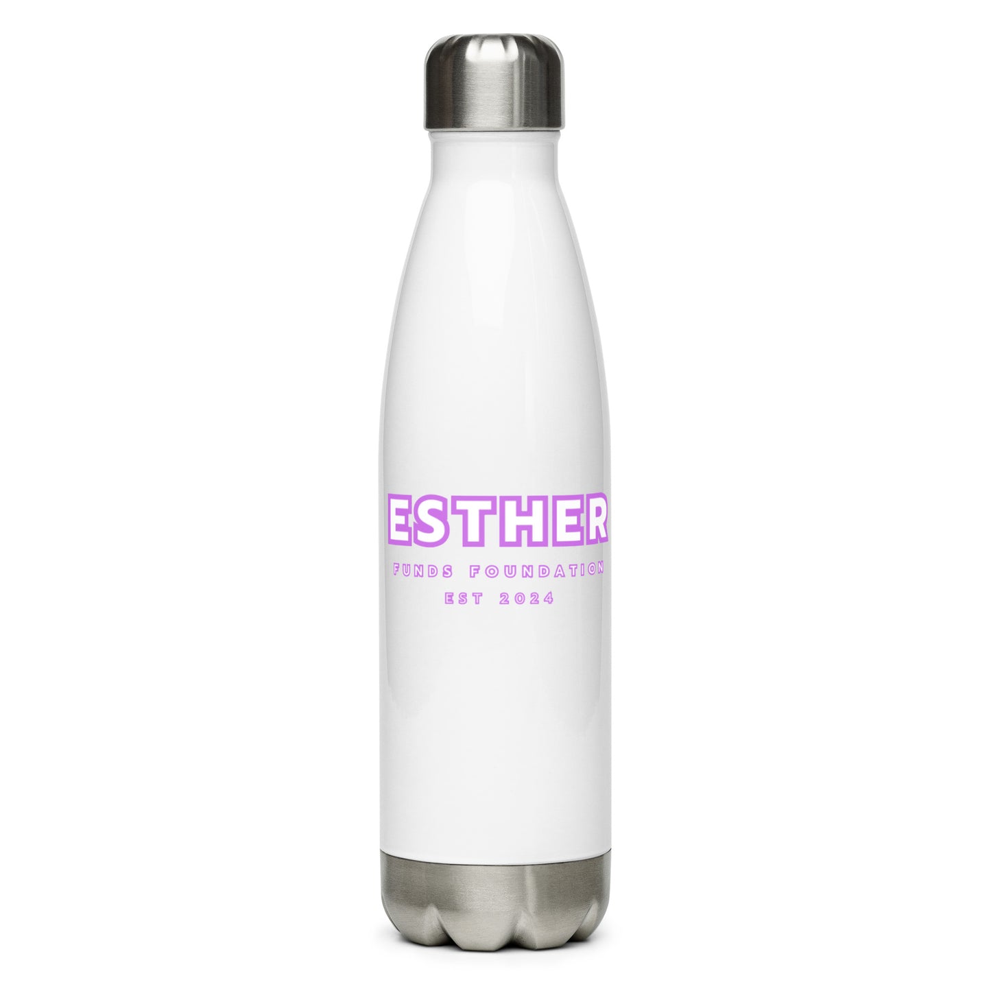 Esther Funds Foundation Stainless steel water bottle