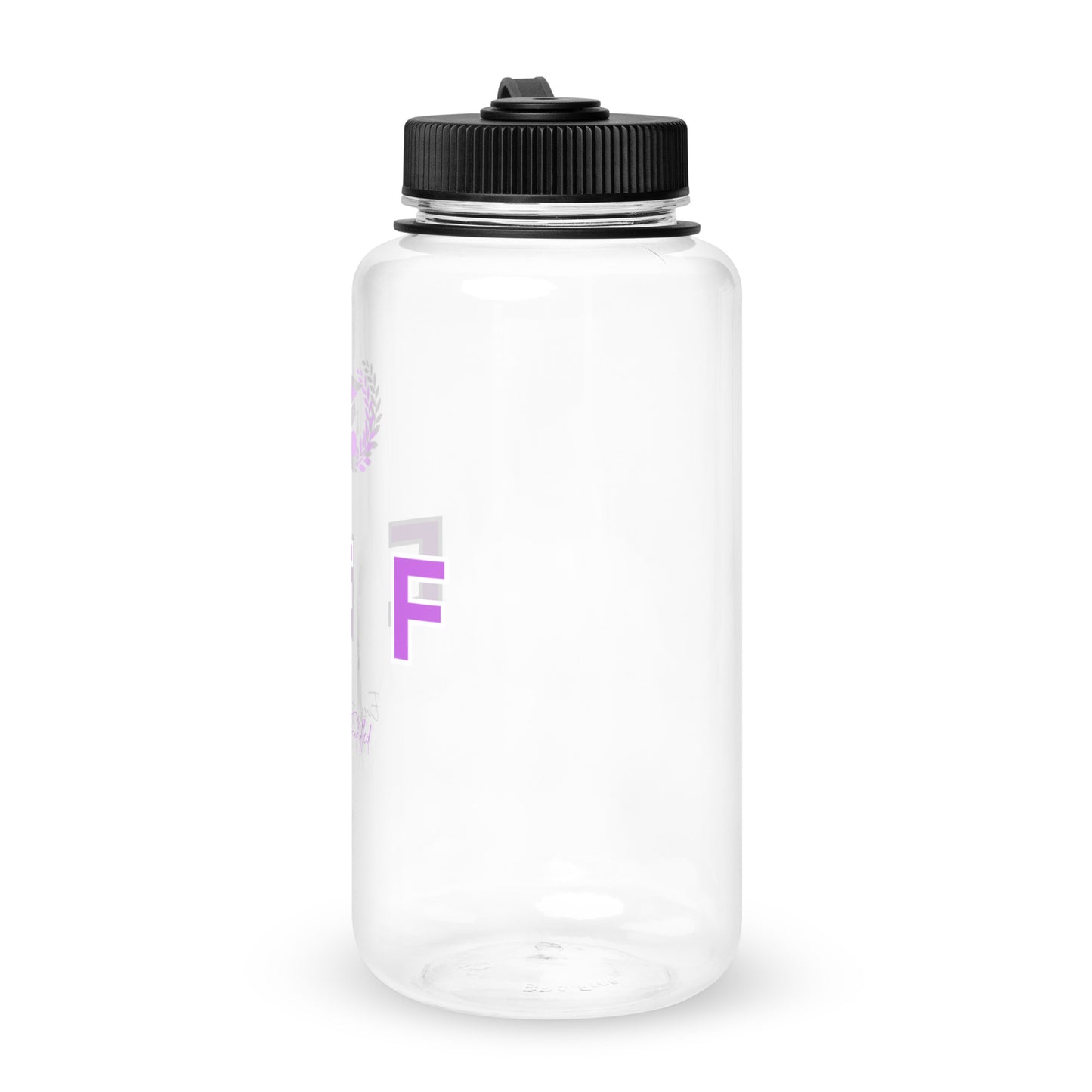 EFF plastic water bottle