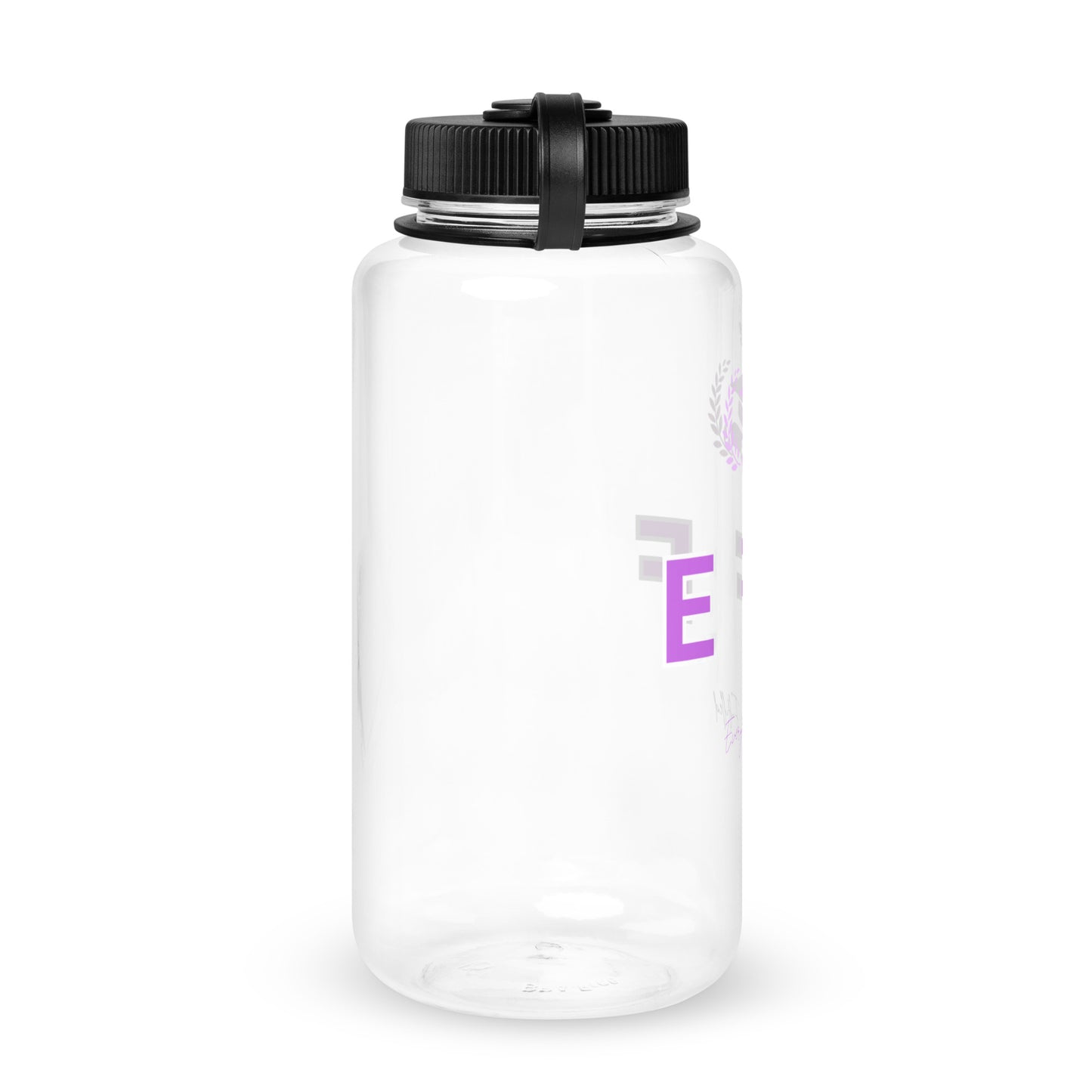 EFF plastic water bottle