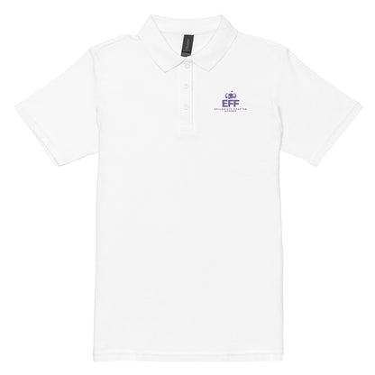 Esther Funds Collegiate Women’s pique polo shirt