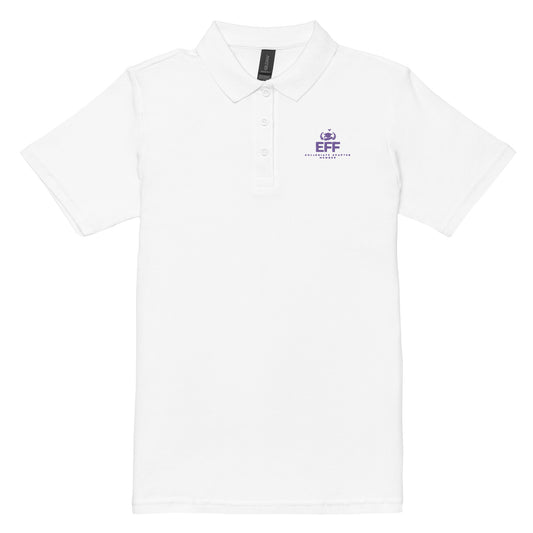 Esther Funds Collegiate Women’s pique polo shirt